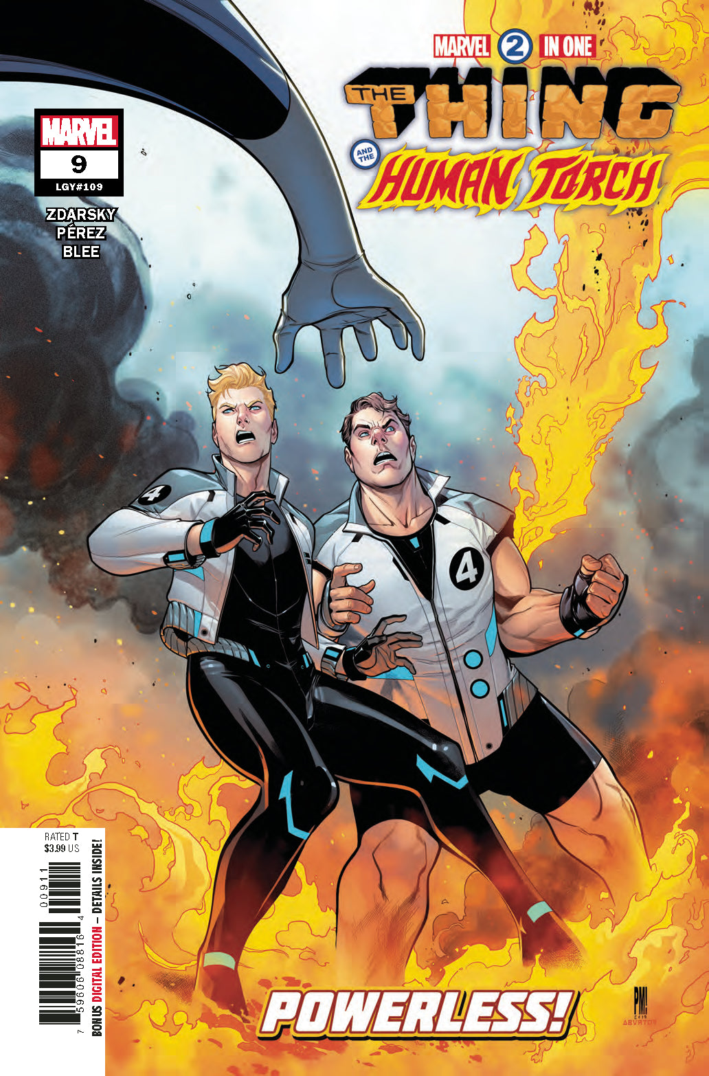 MARVEL TWO-IN-ONE #9 COVER