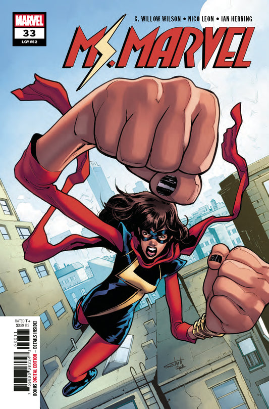 MS MARVEL #33 COVER