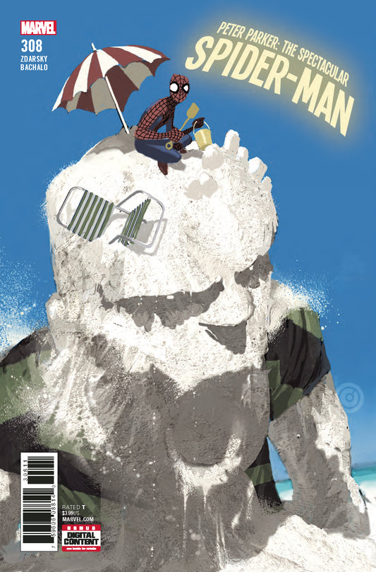 PETER PARKER SPECTACULAR SPIDER-MAN #308 COVER
