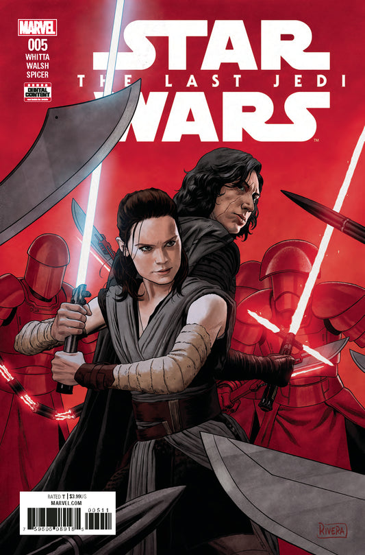 STAR WARS LAST JEDI ADAPTATION #5 (OF 6) COVER