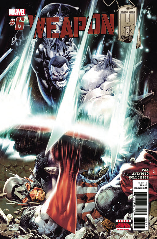 WEAPON H #6 COVER