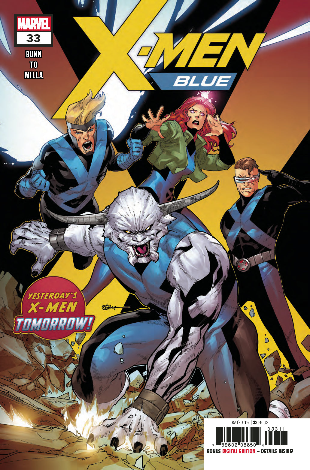 X-MEN BLUE #33 COVER