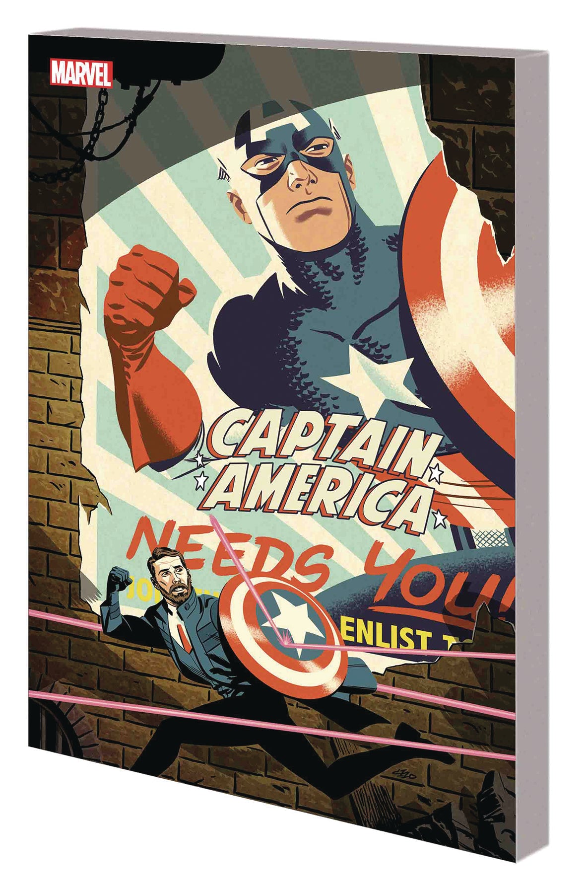 CAPTAIN AMERICA BY MARK WAID TP PROMISED LAND COVER
