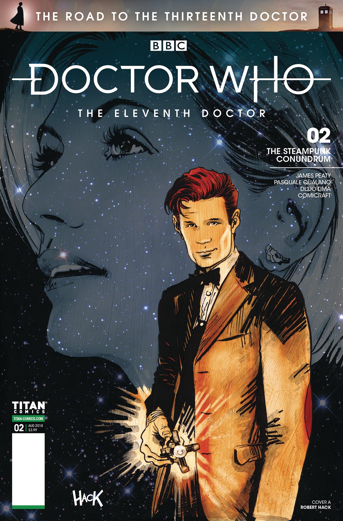 DOCTOR WHO ROAD TO 13TH DR #2 11TH CVR A HACK COVER