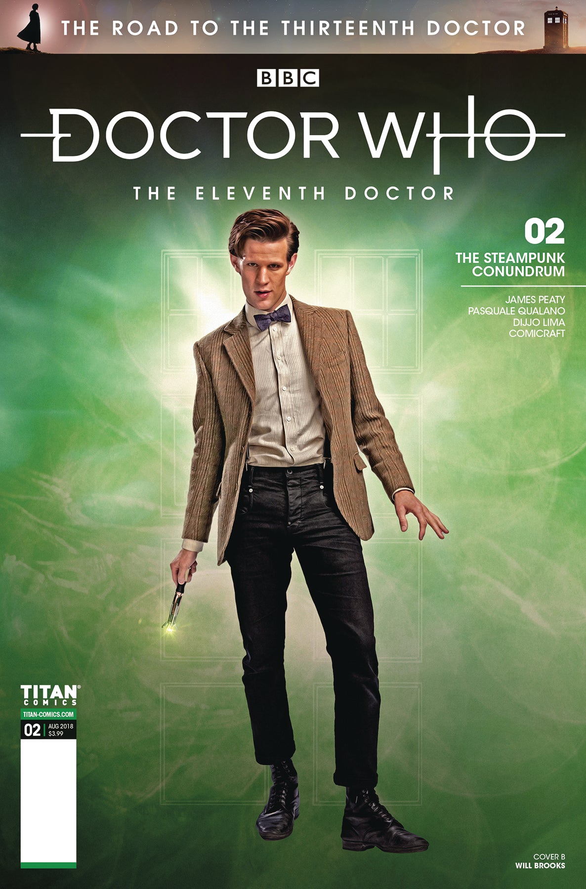 DOCTOR WHO ROAD TO 13TH DR #2 11TH CVR B PHOTO COVER