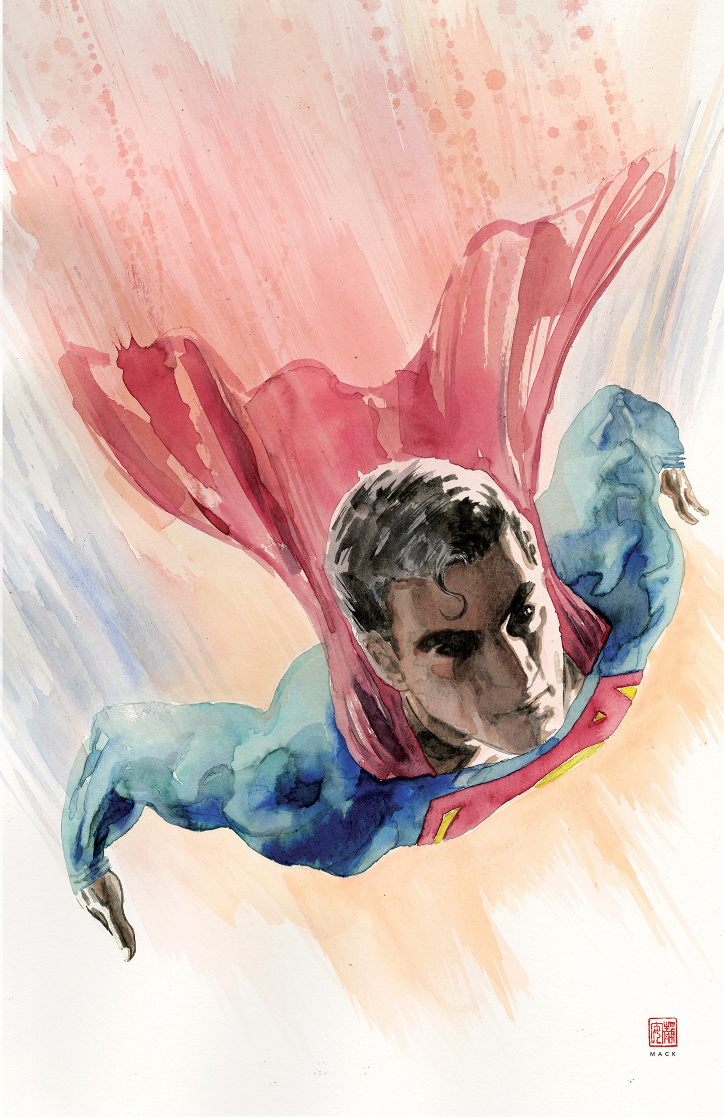SUPERMAN #2 MACK VAR ED COVER