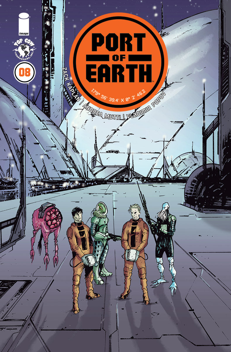 PORT OF EARTH #8 COVER