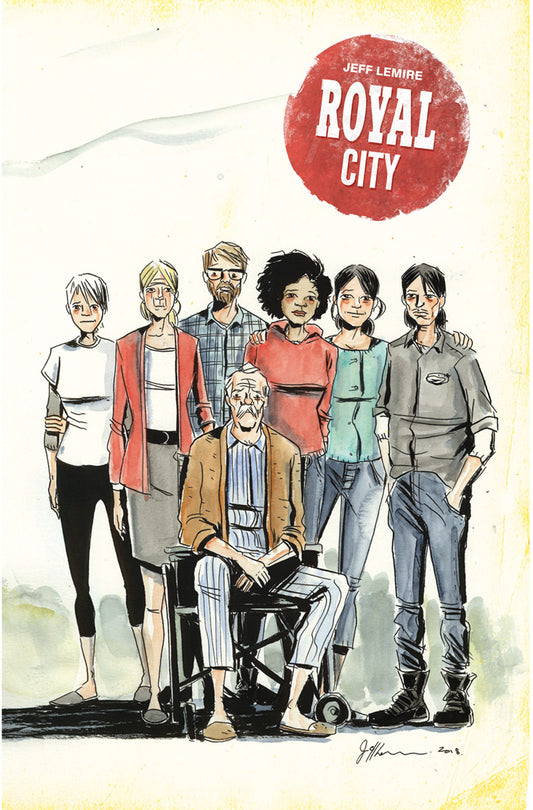 ROYAL CITY #14 CVR A LEMIRE (MR) COVER