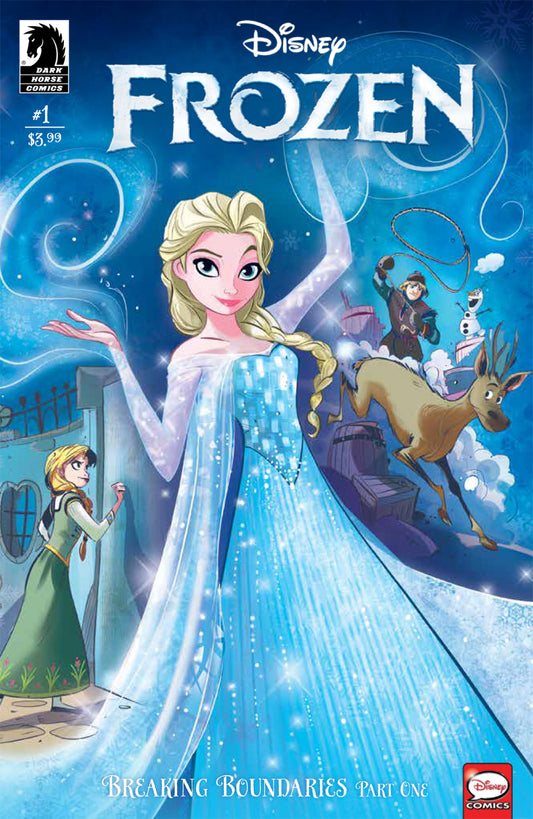 DISNEY FROZEN BREAKING BOUNDARIES #1 COVER