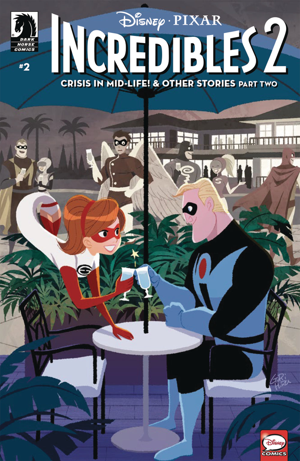 DISNEY PIXAR INCREDIBLES 2 #2 CRISIS MIDLIFE & OTHER STORIES COVER
