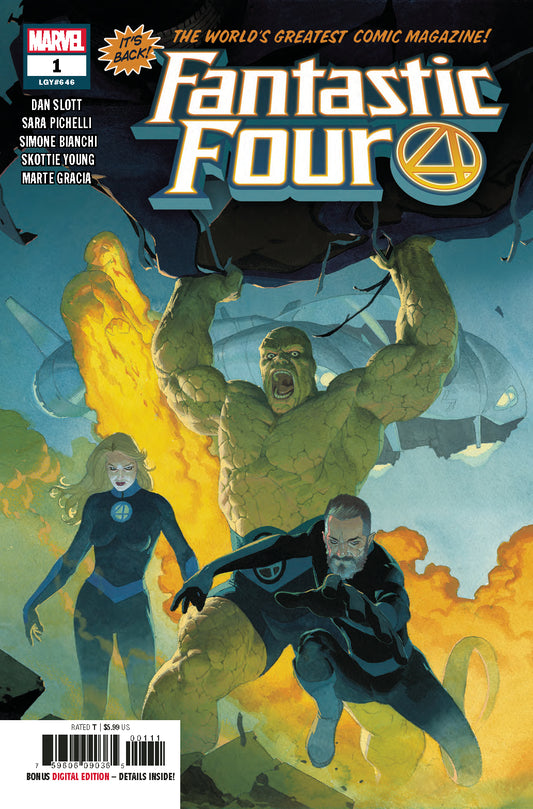 FANTASTIC FOUR #1 COVER