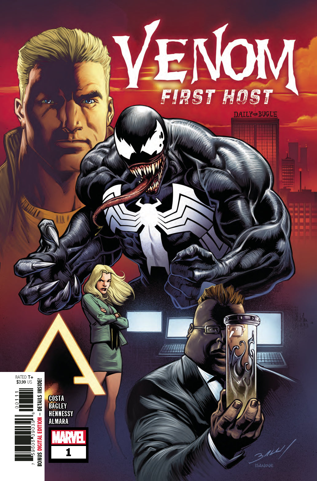 VENOM FIRST HOST #1 (OF 5) COVER