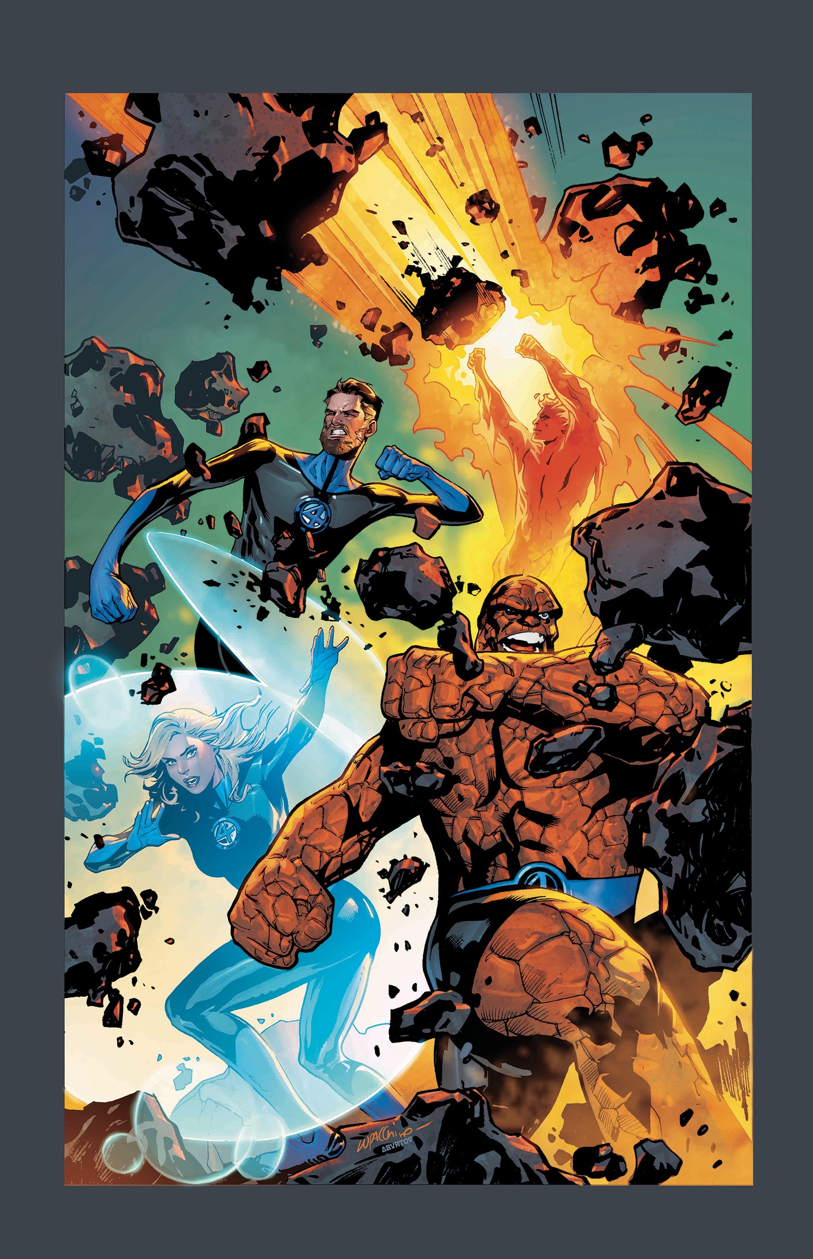FANTASTIC FOUR #1 LUPACCHINO VAR COVER