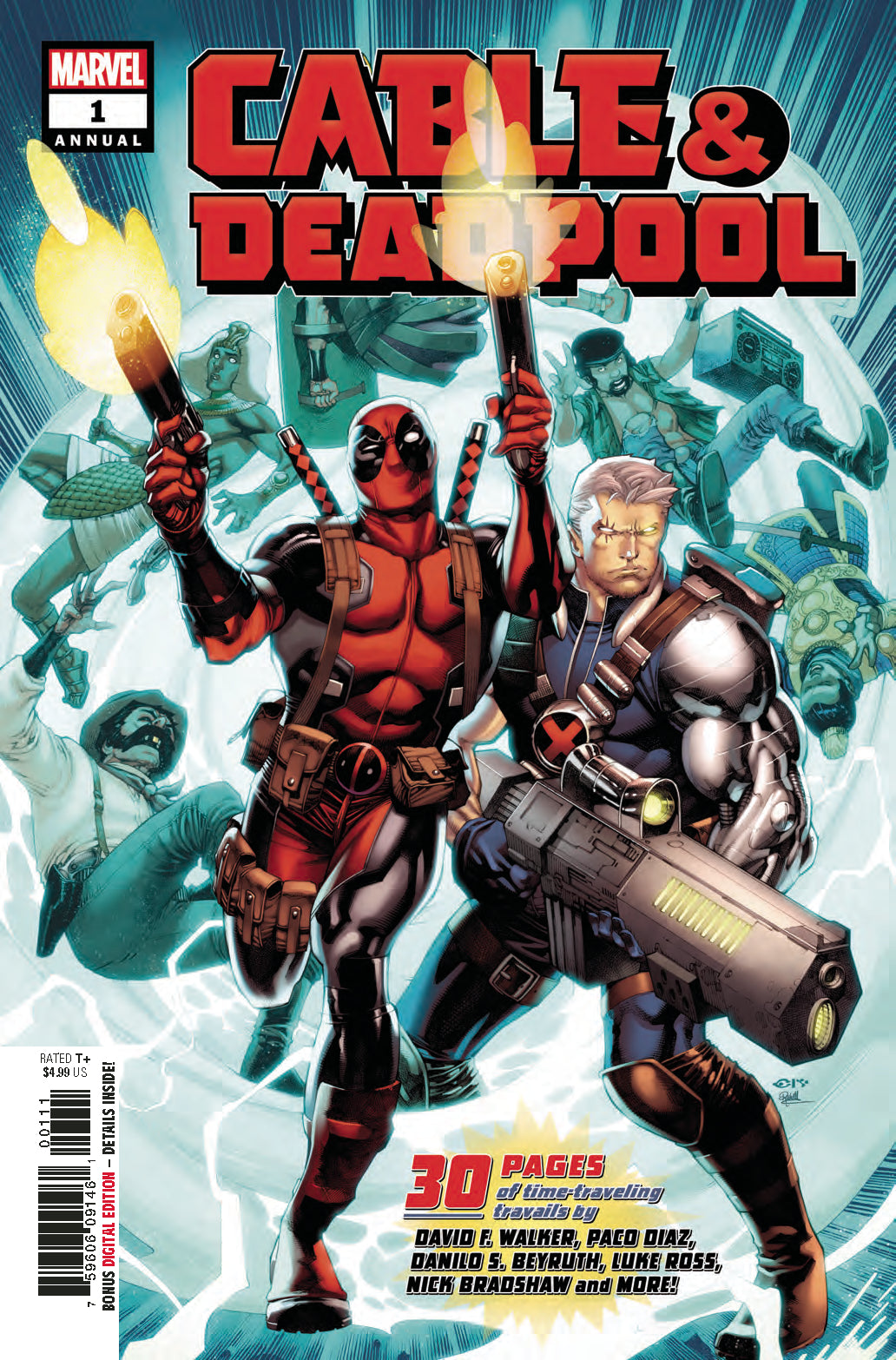 CABLE DEADPOOL ANNUAL #1 COVER