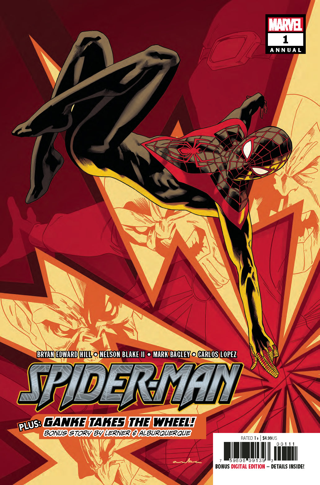 SPIDER-MAN ANNUAL #1 COVER