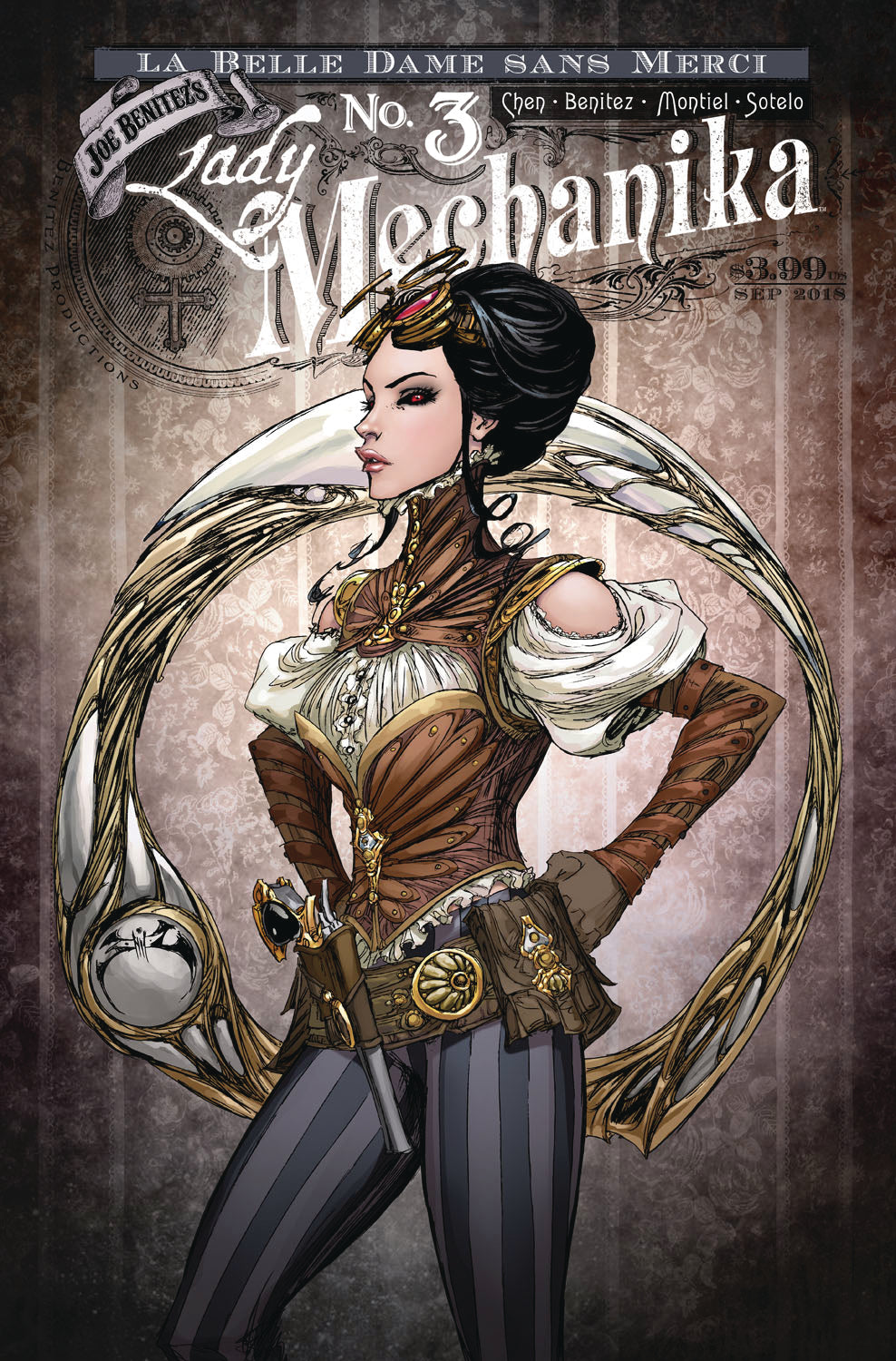 LADY MECHANIKA DAME SANS MERCI #3 (OF 3) COVER