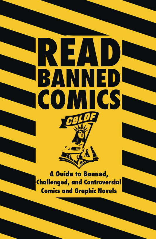 I READ BANNED COMICS COVER