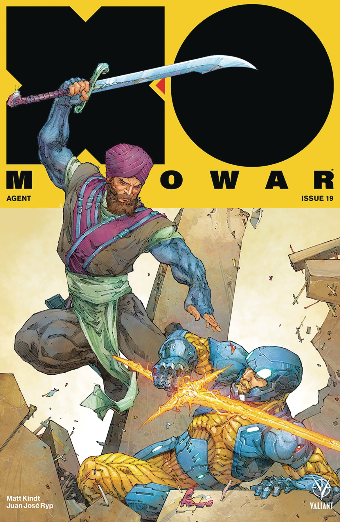 X-O MANOWAR (2017) #19 (NEW ARC) CVR A ROCAFORT COVER