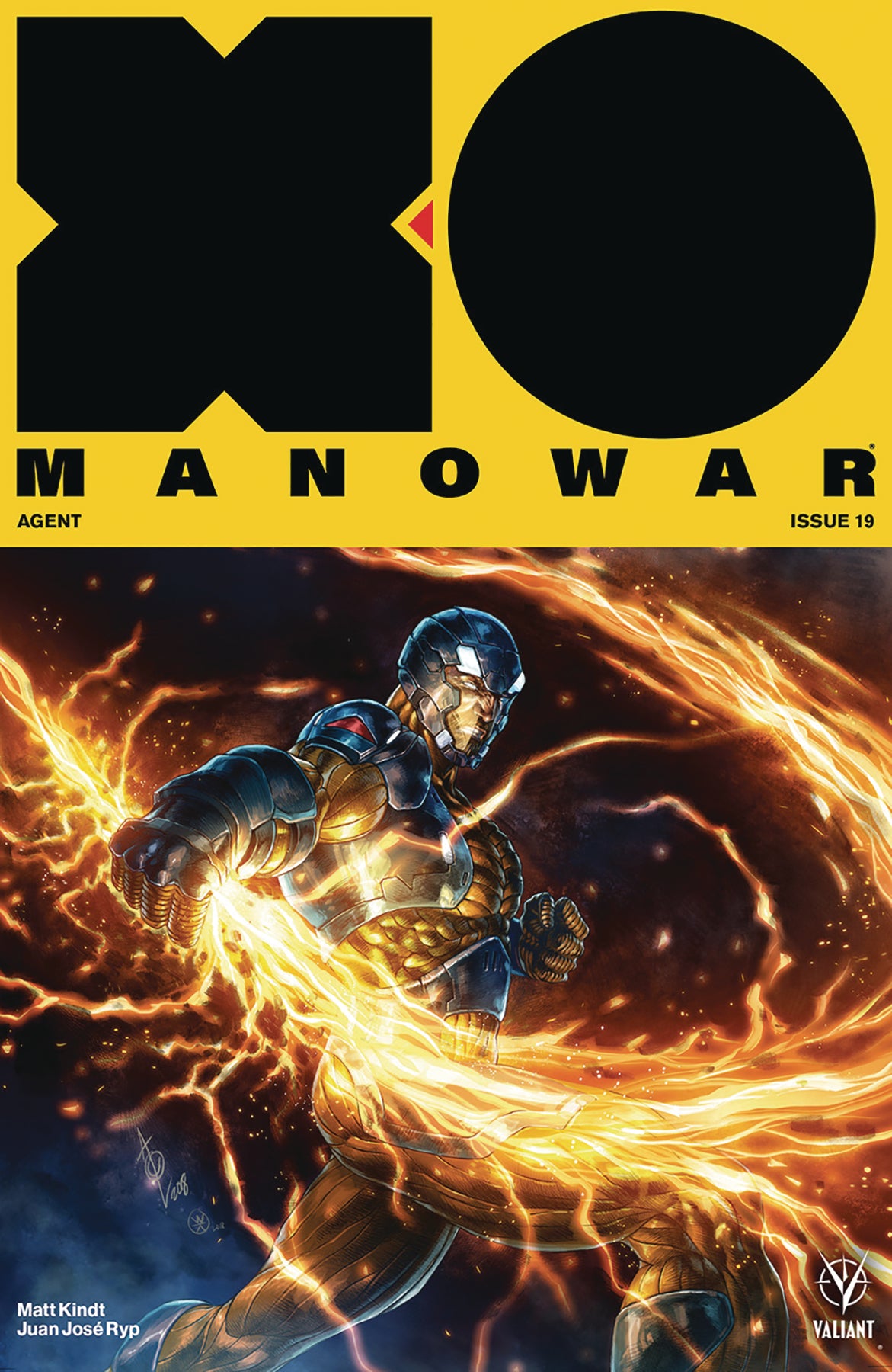 X-O MANOWAR (2017) #19 (NEW ARC) CVR B QUAH COVER