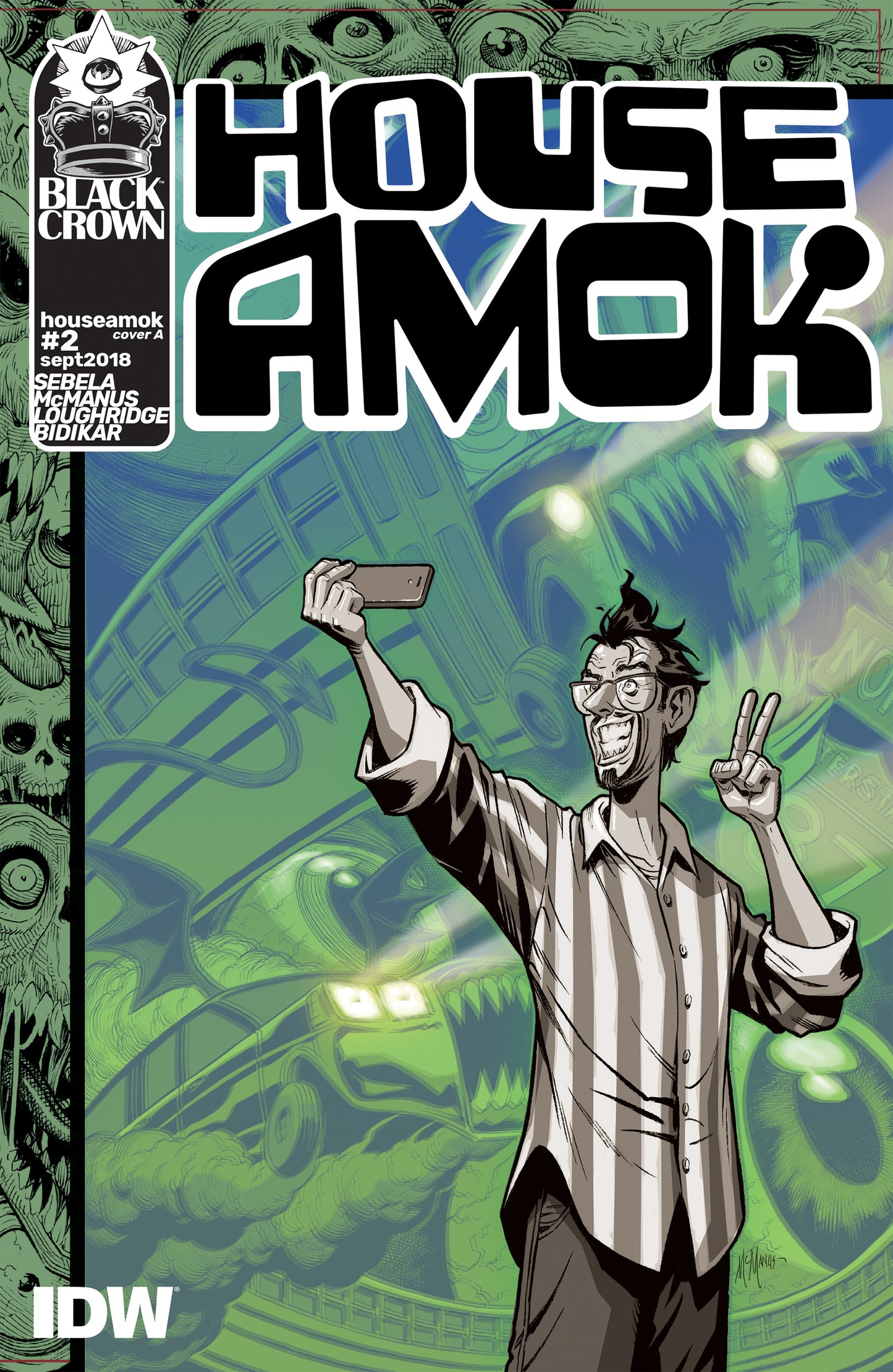 HOUSE AMOK #2 CVR A MCMANUS COVER