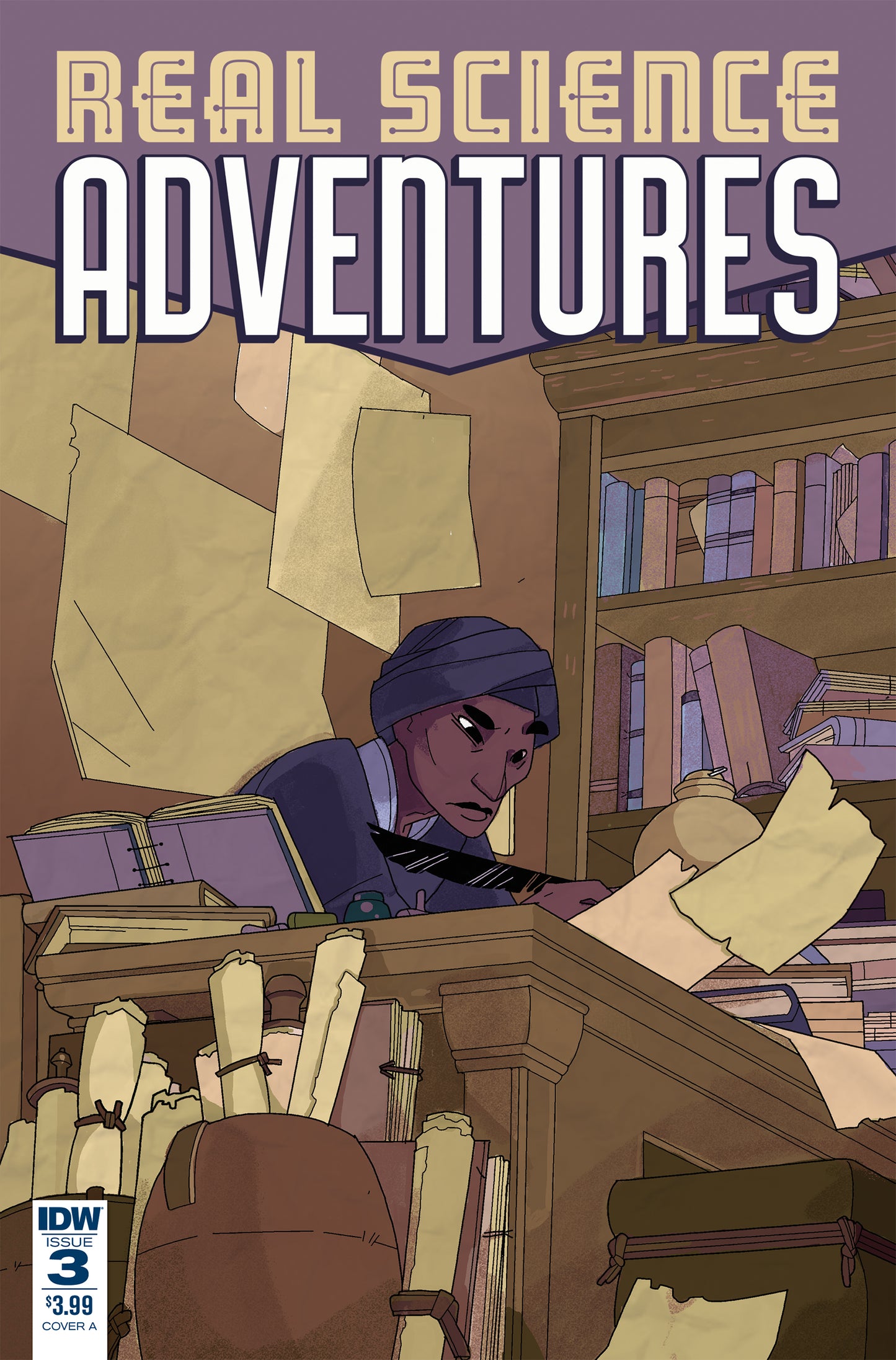 REAL SCIENCE ADVENTURES NICODEMUS JOB #3 CVR A MCCLAREN COVER