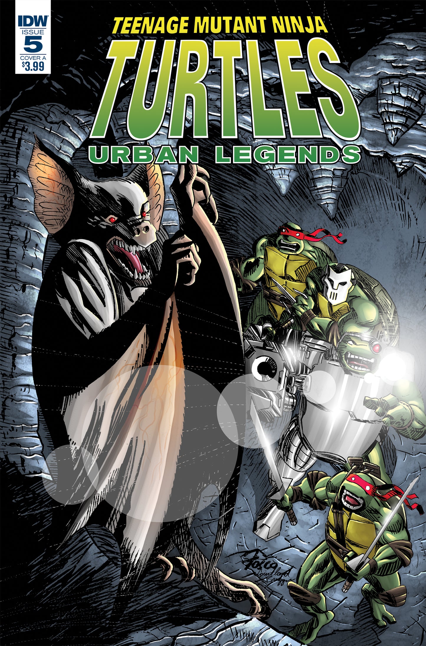 TMNT URBAN LEGENDS #5 CVR A FOSCO COVER