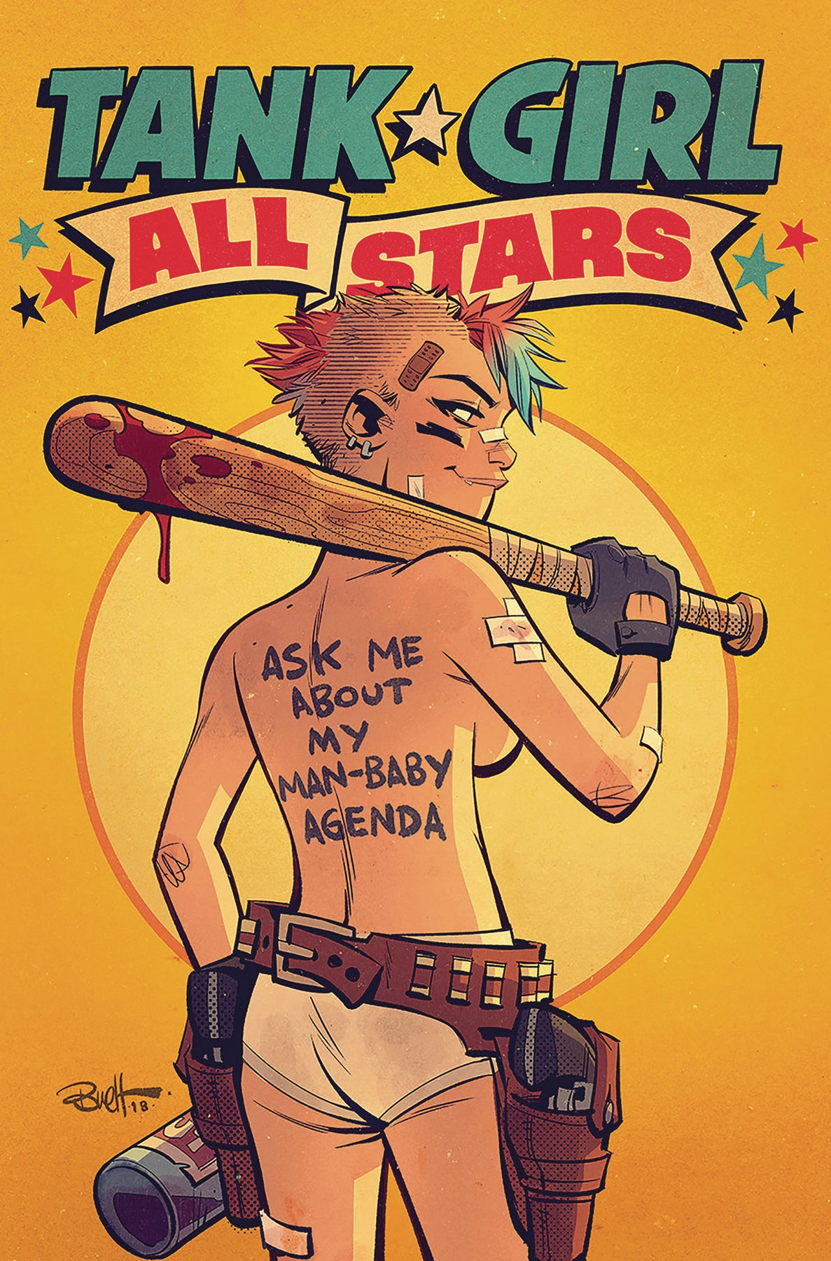 TANK GIRL ALL STARS #4 (OF 4) CVR A PARSON COVER
