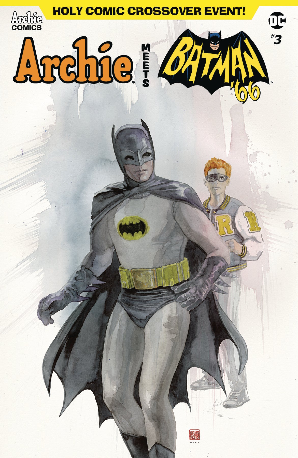 ARCHIE MEETS BATMAN 66 #3 CVR F MACK COVER