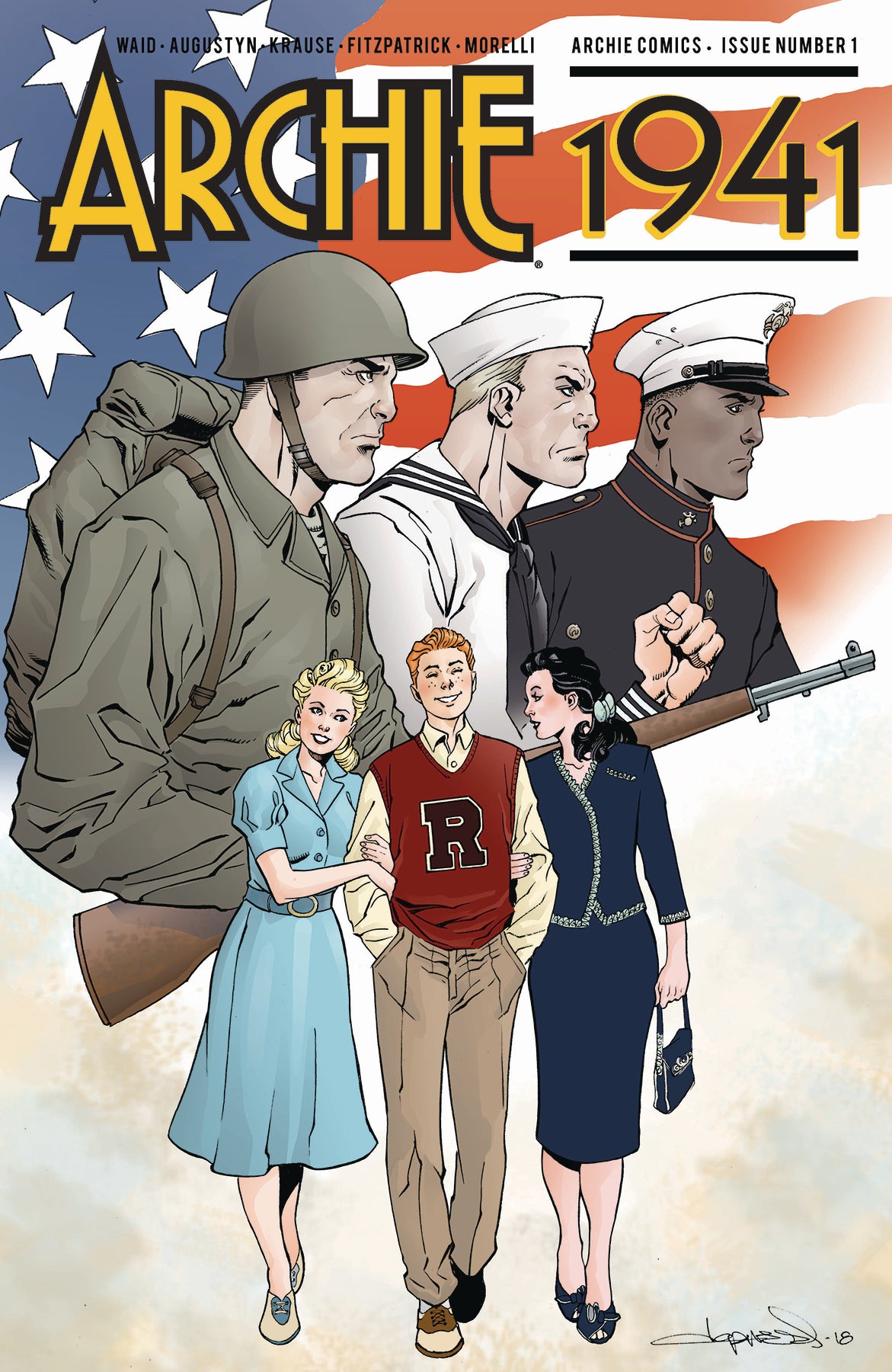 ARCHIE 1941 #1 (OF 5) CVR E LOPRESTI COVER