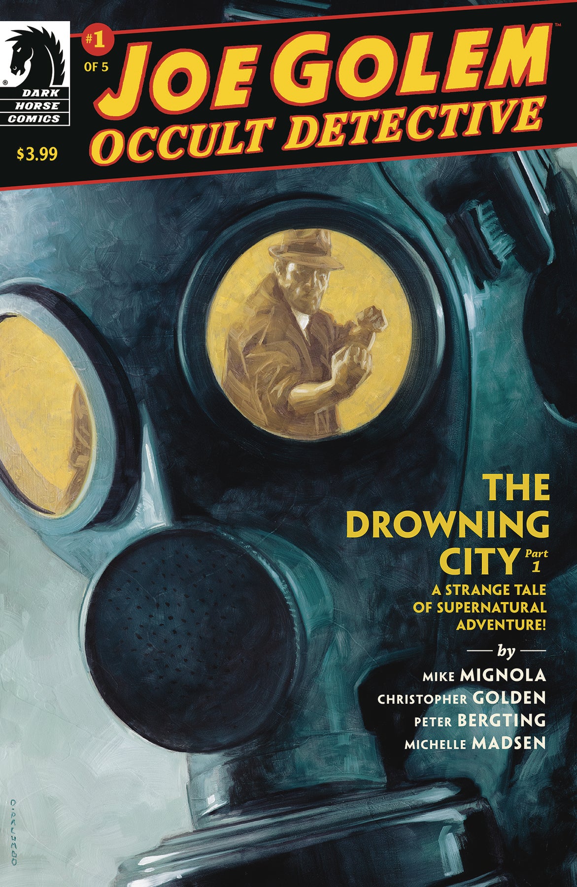 JOE GOLEM #1 (OF 5) THE DROWNING CITY COVER