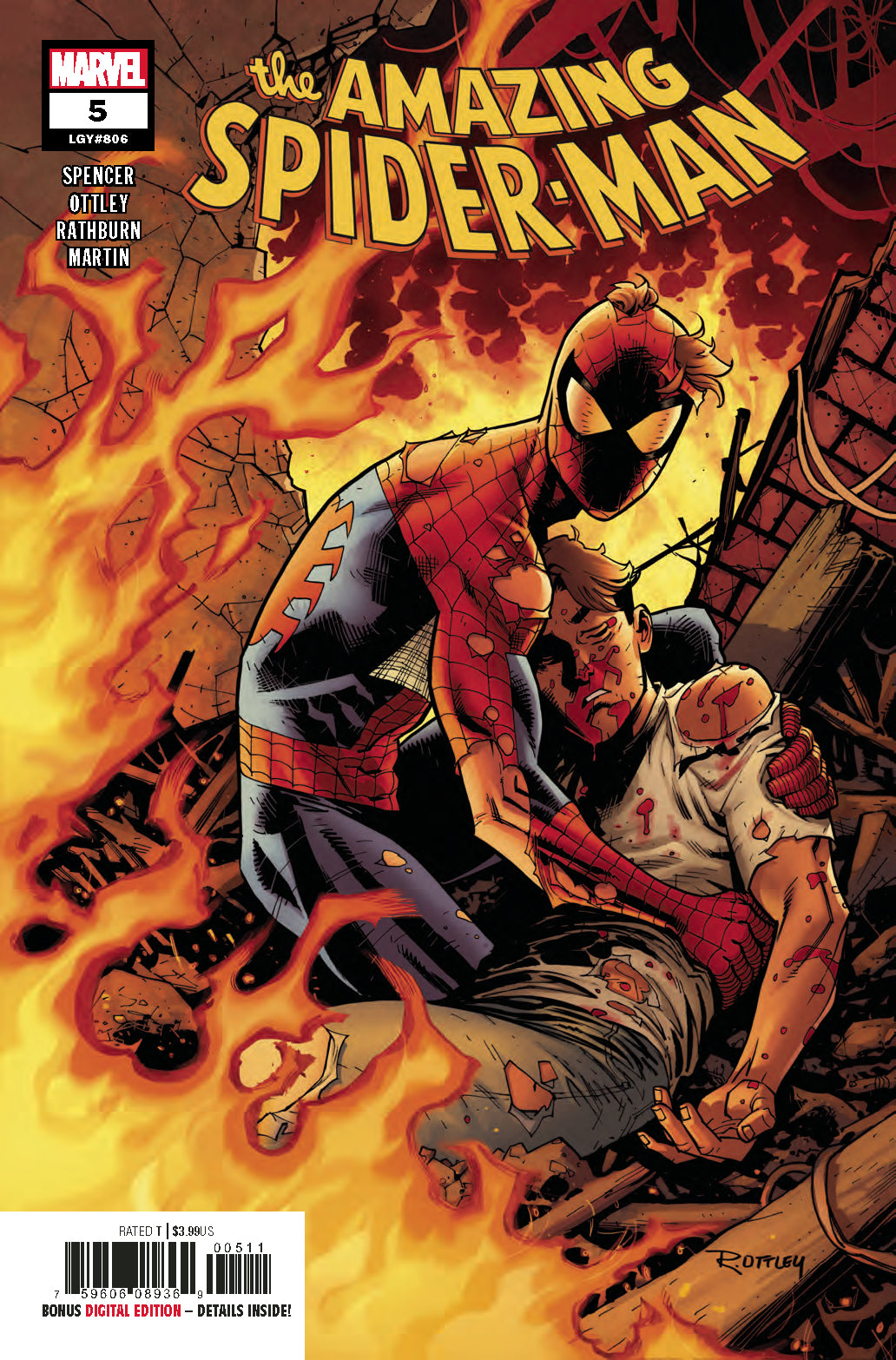 AMAZING SPIDER-MAN #5 COVER
