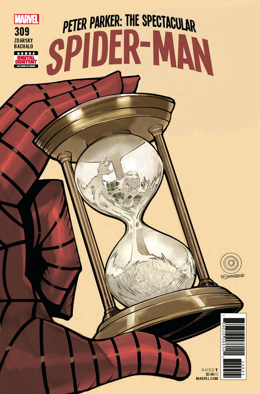 PETER PARKER SPECTACULAR SPIDER-MAN #309 COVER