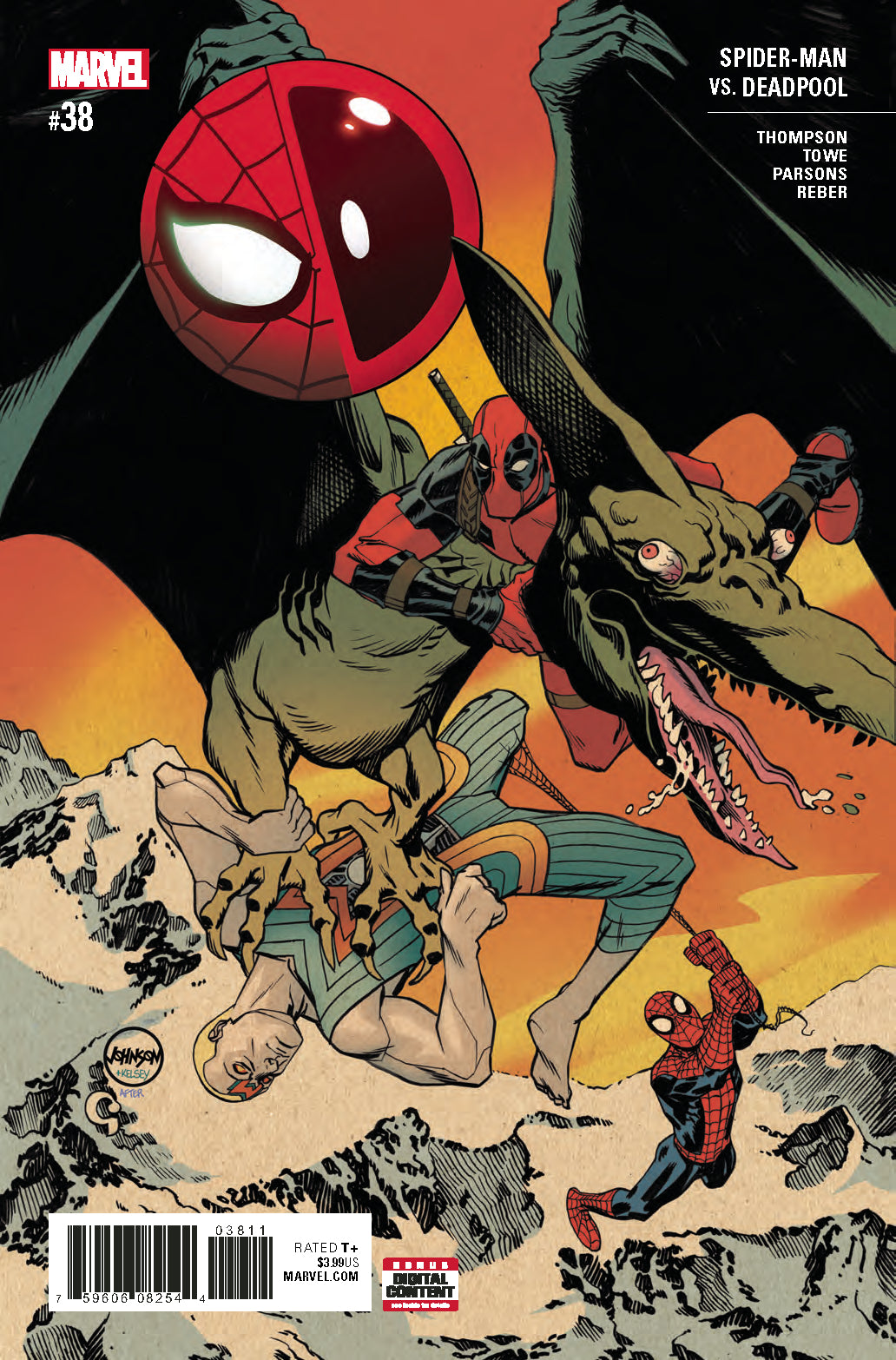 SPIDER-MAN DEADPOOL #38 COVER