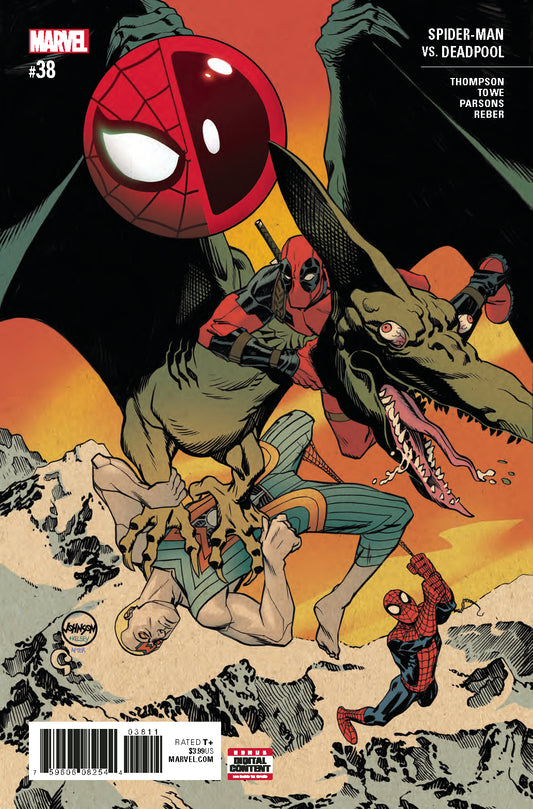 SPIDER-MAN DEADPOOL #38 COVER