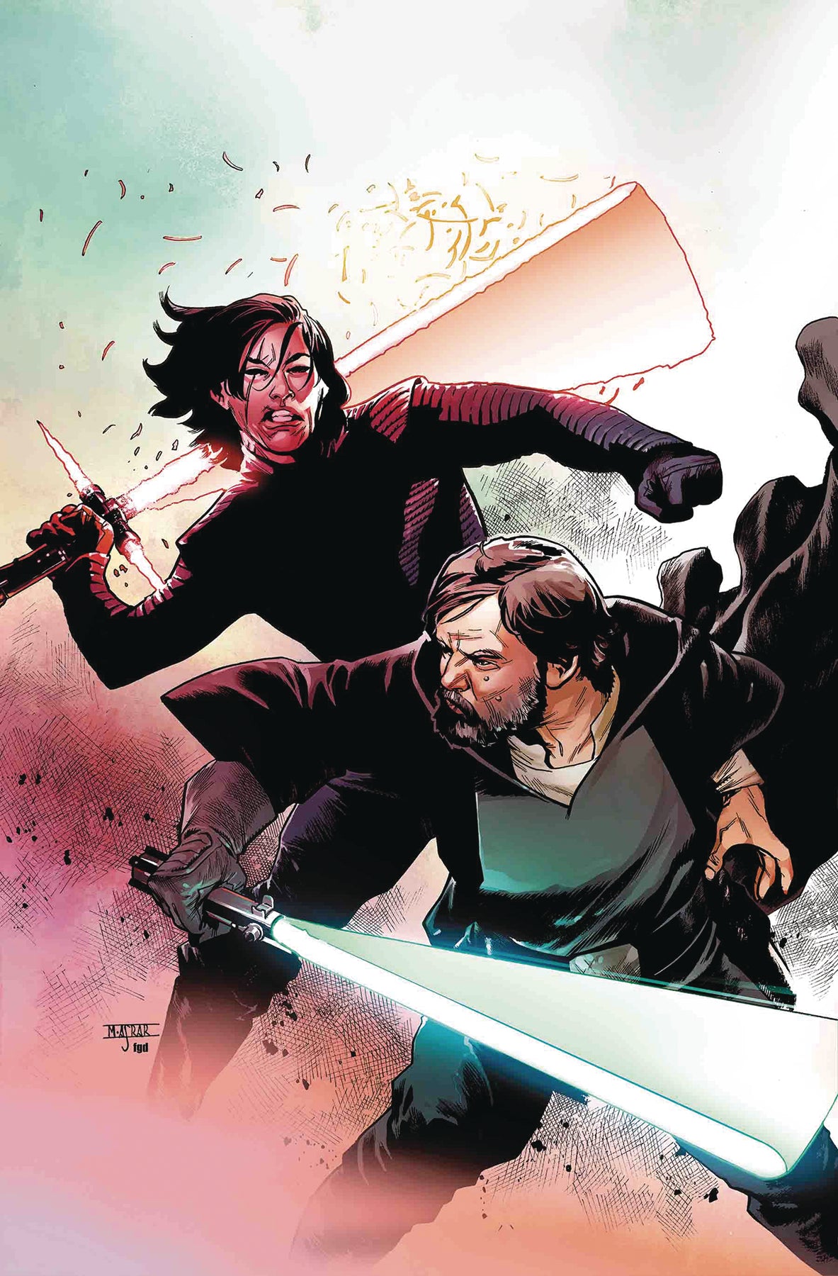STAR WARS LAST JEDI ADAPTATION #6 (OF 6) COVER