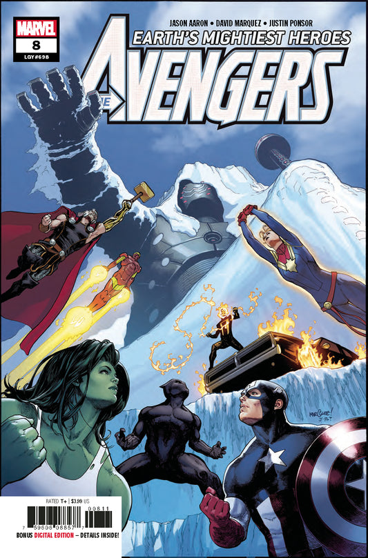 AVENGERS #8 COVER