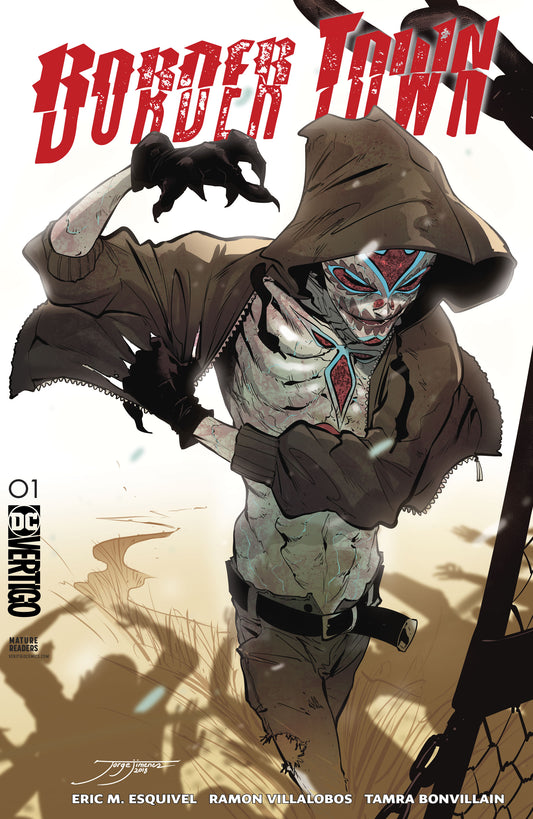 BORDER TOWN #1 VAR ED (MR) COVER