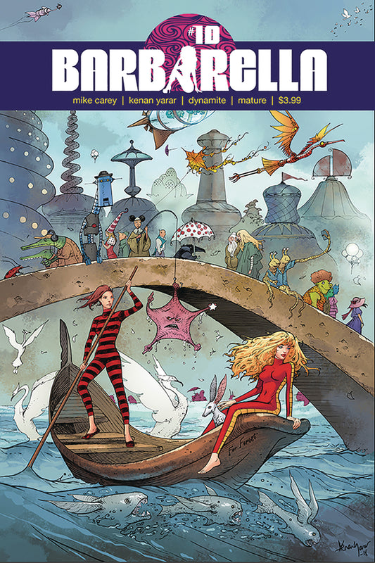 BARBARELLA #10 CVR E YARAR SUB VAR (MR) COVER