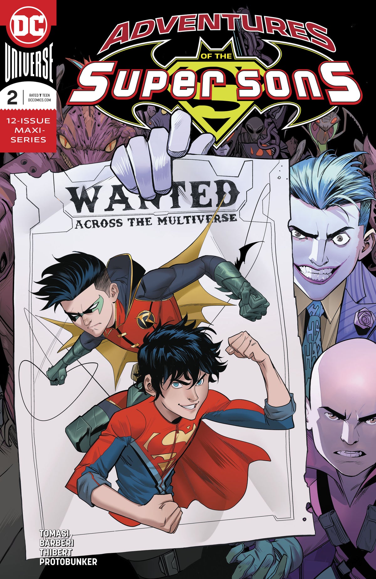 ADVENTURES OF THE SUPER SONS #2 (OF 12) COVER