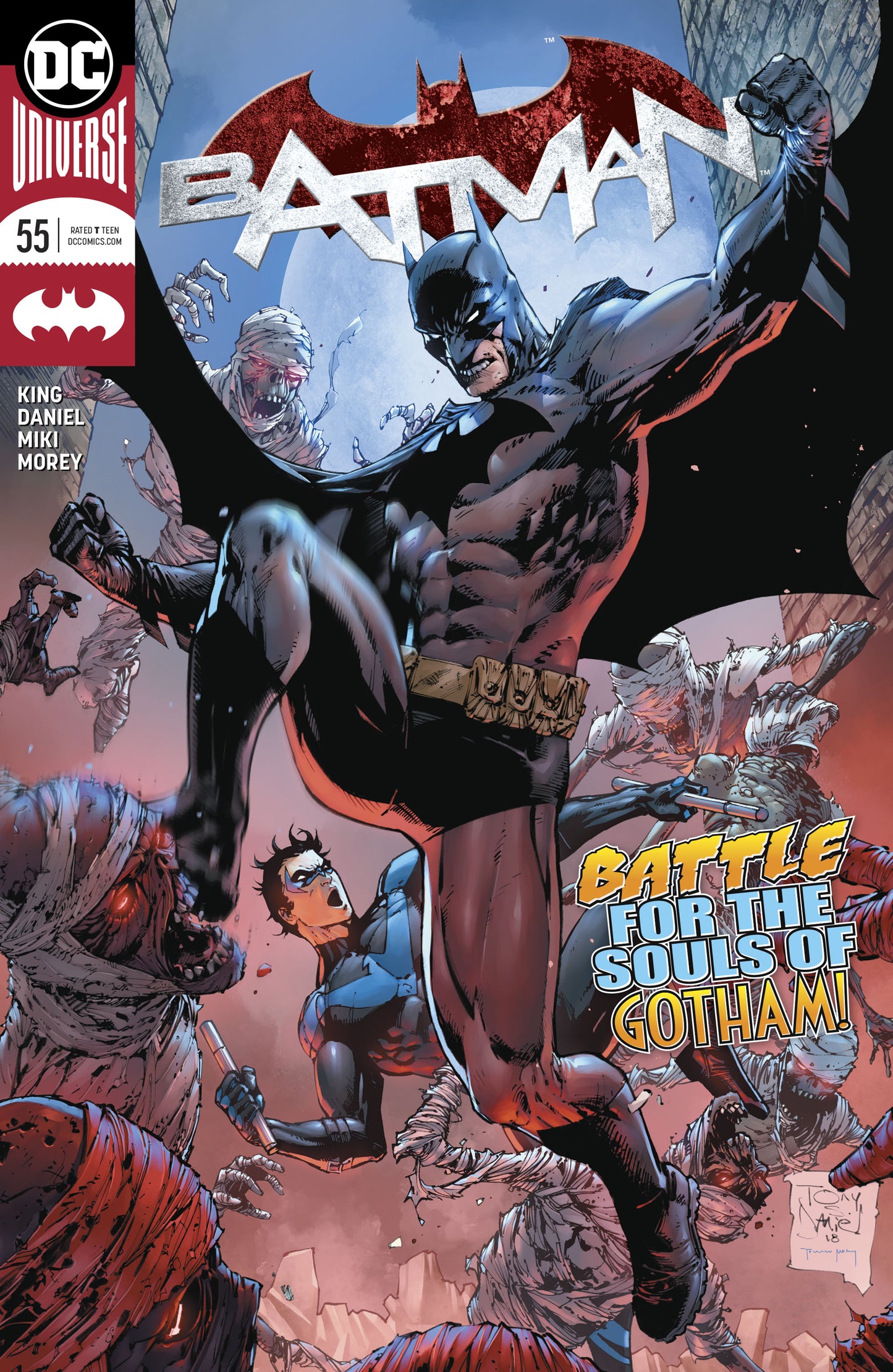 BATMAN #55 COVER