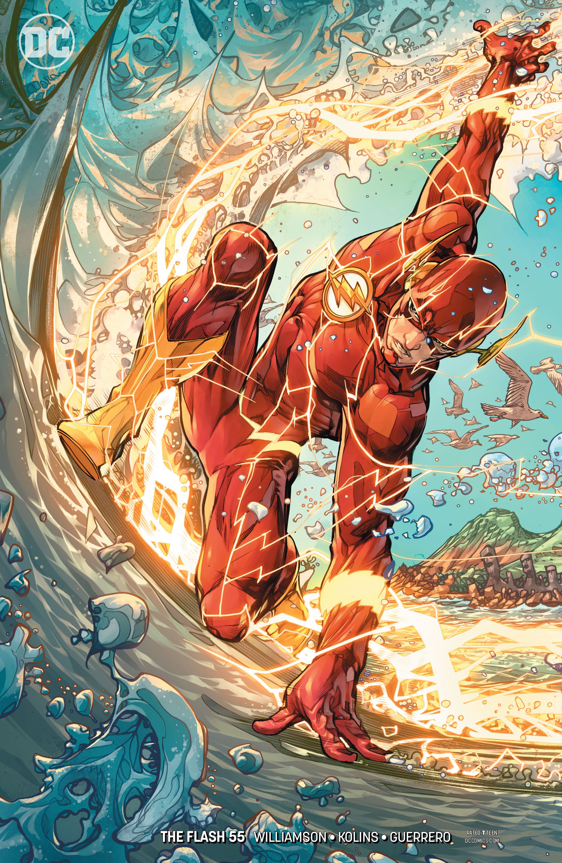 FLASH #55 VAR ED COVER