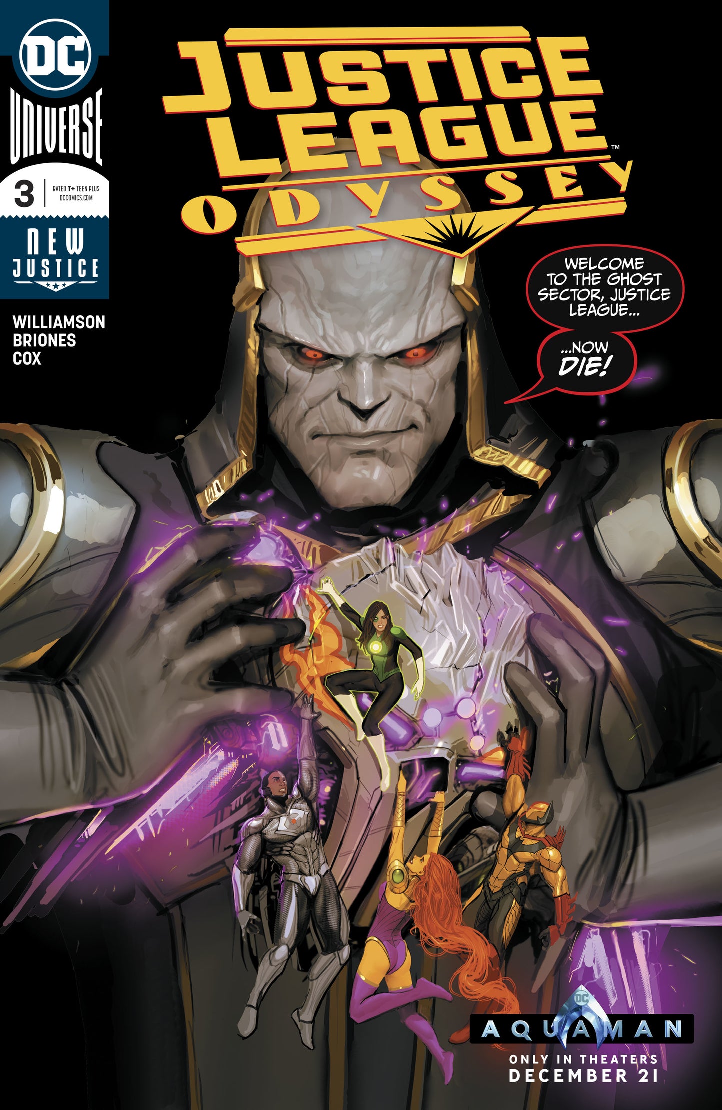 JUSTICE LEAGUE ODYSSEY #3 COVER