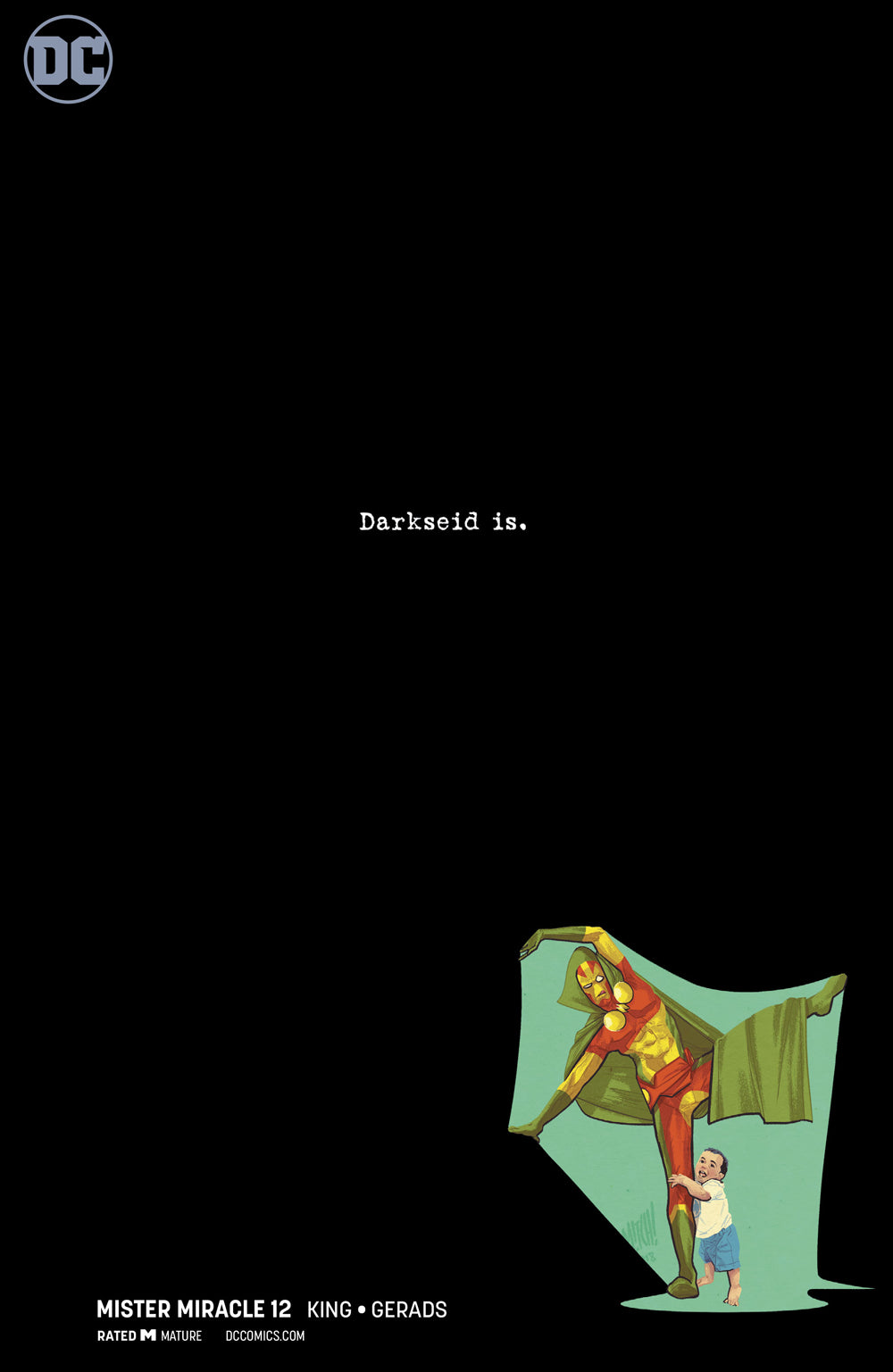 MISTER MIRACLE #12 (OF 12) VAR ED (MR) COVER