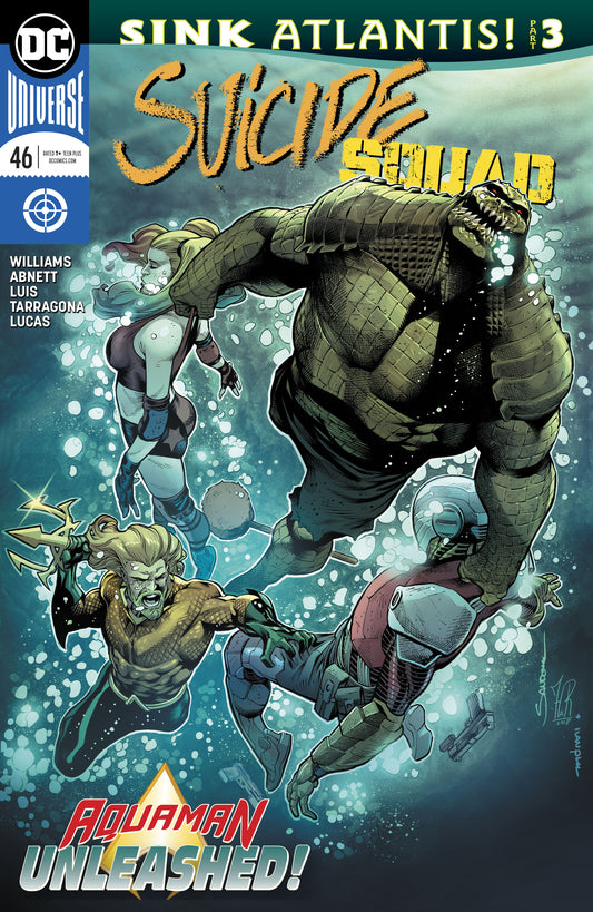 SUICIDE SQUAD #46 SINK ATLANTIS COVER