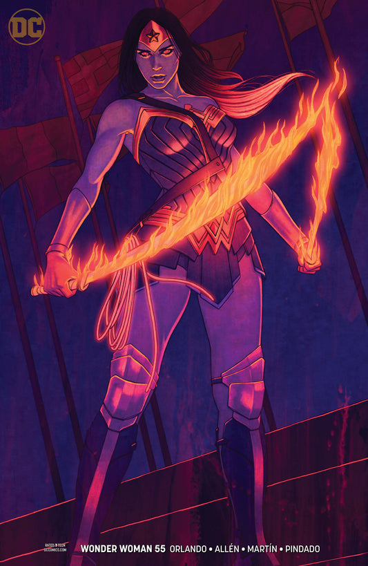 WONDER WOMAN #55 VAR ED COVER