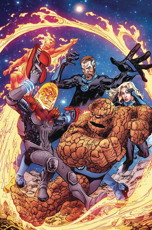 FANTASTIC FOUR #2 RANEY COSMIC GHOST RIDER VAR COVER