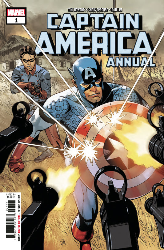 CAPTAIN AMERICA ANNUAL #1 COVER