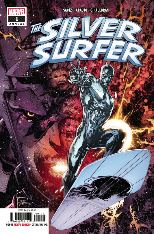 SILVER SURFER ANNUAL #1 COVER