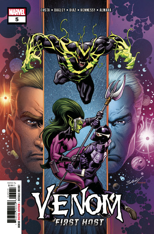 VENOM FIRST HOST #5 (OF 5) COVER