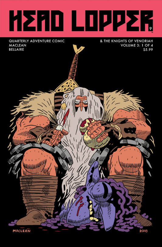 HEAD LOPPER #9 CVR A MACLEAN (MR) COVER